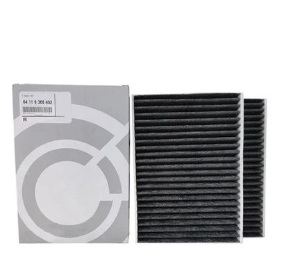 Filtre à courant alternatif pour pièces automobiles Filtre à charbon actif gris foncé 64119366403 Pour réparation de pièces automobiles utilisées pour BMW