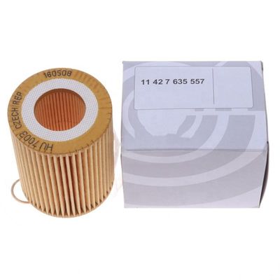 Pièces de réparation de véhicules élément de filtre à huile 11427635557 Convient pour BMW