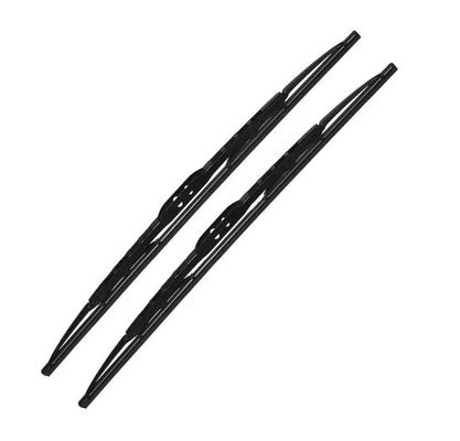 Blade universelle de l'essuie-glace du pare-brise du châssis avant et arrière Blades d'essuie-glace métalliques pour le nettoyage des vitres de voiture
